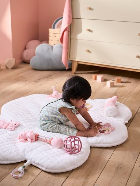 Cloud Activity Mat, Trip to the Pink World white 