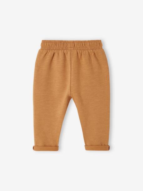 Baby Boys Fleece Trousers BEIGE LIGHT SOLID+caramel+Dark Blue+Green+GREY MEDIUM MIXED COLOR+Red+slate blue 