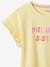 Short Pyjamas for Girls, 'Meilleure Sister' pastel yellow 