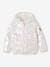 Lightweight Jacket with Shiny Iridescent Effect, for Girls ecru+GREY LIGHT METALLIZED 