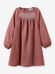 Girls-Dresses-Smocked Dress for Girls, by CYRILLUS