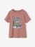 T-Shirt with Graphic Motifs for Boys dusky pink+night blue+sky blue+WHITE LIGHT SOLID WITH DESIGN 