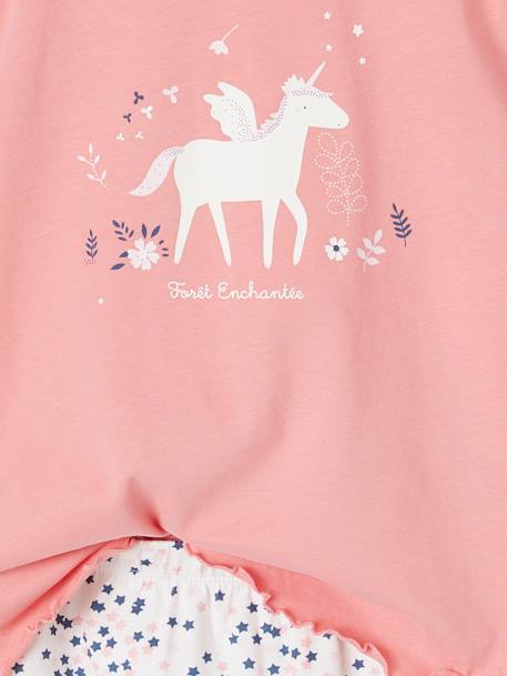 Pack of 2 Unicorns Pyjamas for Girls night blue 