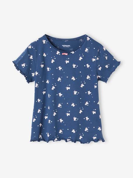 Pack of 2 Unicorns Pyjamas for Girls night blue 