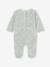 Pack of 2 Velour Sleepsuits for Babies pale yellow 