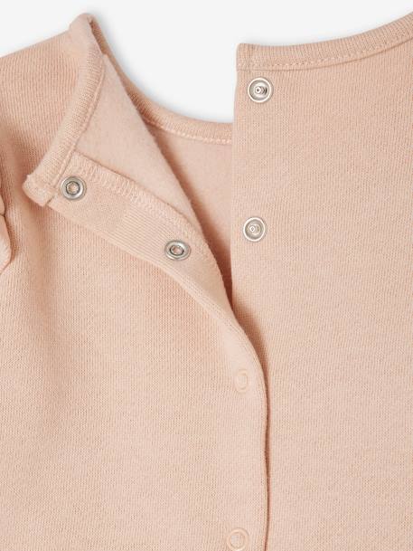 Sweatshirt & Trousers Combo for Babies - nude pink, Baby