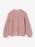 Rib Knit Cardigan for Girls apricot+mauve+pistachio 