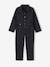 Worker-Style Jumpsuit for Girls anthracite 