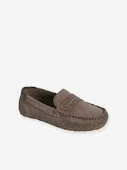 -Split Leather Moccasins for Children