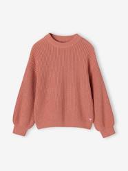 Girls-Jumper in Brioche Stitch, for Girls