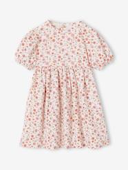 -Seersucker Dress for Girls