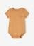 Pack of 5 Organic Cotton Bodysuits with Cutaway Shoulders, for Babies old rose 