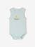 Pack of 5 Sleeveless Bodysuits in Organic Cotton for Newborn Babies mint green 