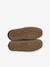 Split Leather Moccasins for Children taupe 