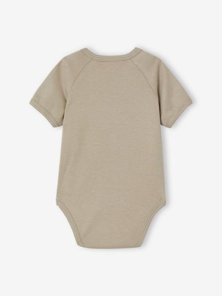 Pack of 7 BASICS Short Sleeve Bodysuits, Newborn Babies Special multicoloured 
