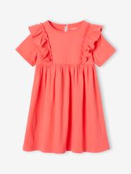 Girls-Ruffled Dress for Girls