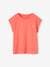 Plain Basics T-Shirt for Girls coral 