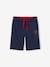 Bermuda Joggers for Boys, Athletic blue+navy blue 