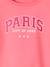 Basics Sweatshirt with Motif for Girls apricot+marl grey+sweet pink 