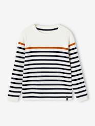 Boys-Cardigans, Jumpers & Sweatshirts-Sailor-Style Striped Jumper for Boys