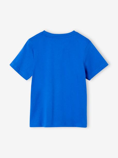 T-Shirt with Message for Boys night blue+royal blue+sage green+white+yellow 