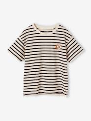 -Fancy Striped T-Shirt for Boys