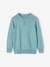 Jumper with Grandad-Style Collar for Boys marl beige+marl blue+mint green 