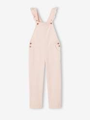 Dungarees with Ruffles on the Straps for Girls