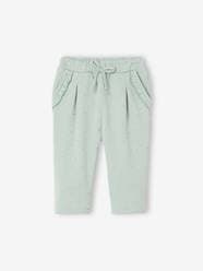 -Fleece Trousers for Baby Girls