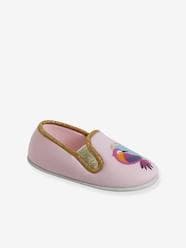 Elasticated Slippers in Canvas for Children