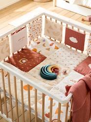 -Cot/Playpen Bumper in Organic Cotton*, Happy Sky