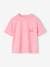 Plain Basics T-Shirt for Girls sweet pink 