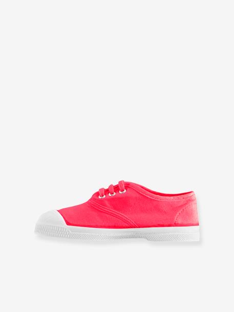 Lace-Up Canvas Trainers, E15004C15N BENSIMON® rose 