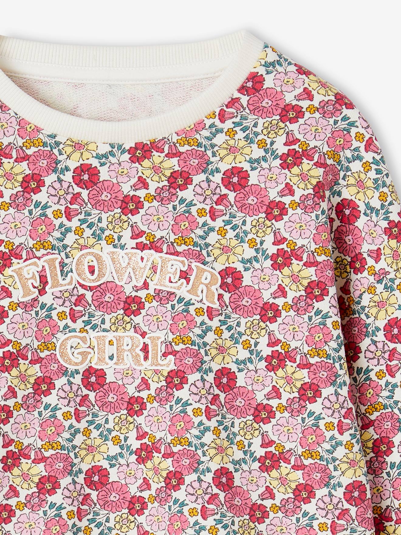 Floral sweatshirts on sale