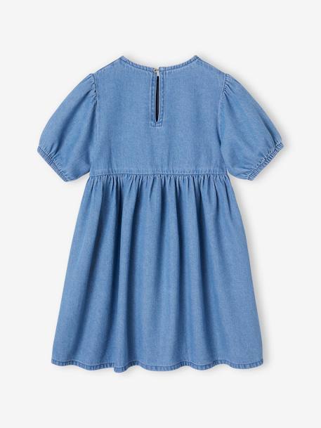 Dress in Lightweight Denim, for Girls stone 