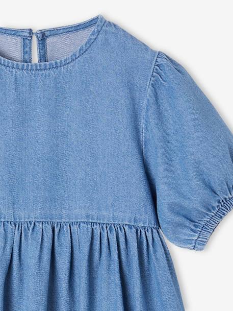 Dress in Lightweight Denim, for Girls stone 