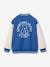 Sports Varsity Jacket for Boys blue+red 