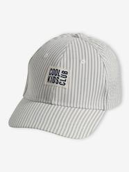 -Plain Cap with Embroidery on the Front for Boys