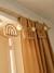 Semi-sheer Rod Pocket Curtain in Cotton Gauze cinnamon+ecru+grey blue+sage green 