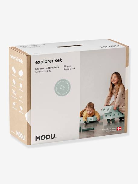 Construction Game, Explorer Set - MODU green 