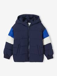 Hooded Colourblock Jacket for Boys