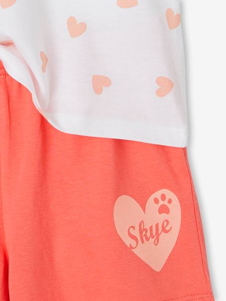 Two-Tone Paw Patrol® Pyjamas for Girls coral 