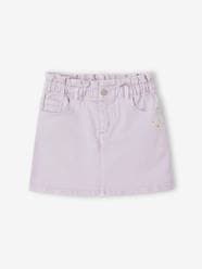 Girls-Colourful Paperbag Skirt for Girls