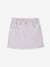 Colourful Paperbag Skirt for Girls lavender+sweet pink 