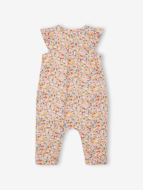 Jumpsuit + Headband Set, for Baby Girls Green/Print+navy blue+printed pink 