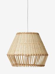 Hanging Lampshade in Plaited Bamboo