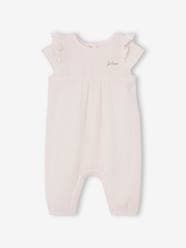 -Cotton Gauze Jumpsuit for Babies