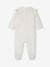 Pack of 2 'Love' Sleepsuits in Jersey Knit for Newborn Babies peach 