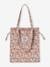 Floral Tote Bag rosy apricot 