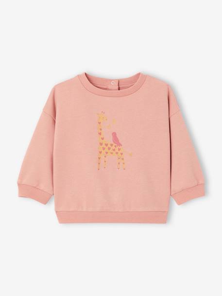 Basics Fleece Sweatshirt for Babies blush 